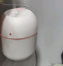 织尔2023新款小型USB加湿器加湿器家用卧室办公室桌面空气教室加湿器雾化补水喷雾礼品便携喷雾器 【冰川白】大雾量 220mAh 通用 实拍图