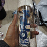 优美家水杯耐高温便携过滤茶杯创意防摔学生男女户外运动健身水壶 晴空白550ml 实拍图