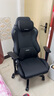 迪锐克斯 漂移系列 迪锐克斯人体工学电竞椅子电脑椅游戏办公家用 经典黑/皮革 铝合金脚 实拍图