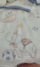 柯斯德尼（kidsneed）婴儿睡袋儿童春夏竹棉纱布无袖背心宝宝睡衣空调房前四后二S码 实拍图