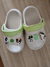 科巢儿童凉拖鞋软底男童夏季户外宝宝洗澡防滑家居室内拖鞋女童 【防臭/钻石防滑纹】克比熊猫 18 (脚长17-18cm)-有后跟带 实拍图