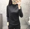 COZOK 高端运动品牌秋冬加绒速干衣长袖女半拉链套头立领瑜伽服保暖磨毛加厚运动服女 黑色（秋冬加绒） M 【推荐105-120斤左右】 实拍图