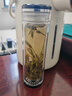 慕馨（moosen）玻璃杯男女士茶水分离杯双层带茶隔办公茶杯高档商务杯子团购定制 升级款水晶杯-深空灰+清洁杯刷 实拍图
