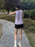 匹克运动套装女夏季速干透气背心短裤休闲无袖两件装跑步套装DF152038 实拍图