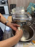 拜杰电动压面机家用面条机全自动压面机家用不锈钢饺子皮机小型擀面机 三刀型【压面皮+饺子皮+2.5+4/9mm扁面】 优质不锈钢丨8档调节丨仿古法制面/澎湃动力 实拍图