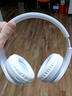 栢启歆B39头戴式蓝牙耳机炫彩发光RGB呼吸灯无线重低音通话降噪运动游戏耳麦适用于华为苹果安卓手机电脑 B39头戴式发光蓝牙耳机【白色】 实拍图