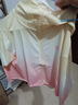 aqpa【UPF50+】儿童防晒衣防晒服儿童外套冰丝凉感透气速干 粉黄渐变 100 实拍图
