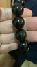 可辰天然黑曜石手串男女士单圈手链本命年圆型佛珠生日礼物 精品黑曜石手串16mm 实拍图
