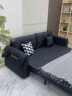 匡易沙发床家用大小户型现代简约猫抓皮沙发直排折叠储物两用皮艺沙发 五防猫抓皮-海绵款 外径1.56米-内径1.2米【颜色备注】 实拍图