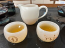 陶致 定制琉璃茶杯姓氏主人杯玉瓷茶盏功夫茶具刻字盖碗公道杯伴手礼 定制琉璃《圆融杯》备注姓氏 实拍图