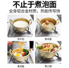 KWIWELMI韩国泡面锅拉面锅小煮锅电磁炉韩式网红双耳方便面锅煮面锅黄铝锅 双把手明火专用 24cm 实拍图