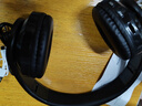 米愿 头戴式蓝牙耳机无线带麦音乐游戏吃鸡运动通话降噪耳麦可插卡插线适用于华为苹果安卓手机电脑 B39【炫酷黑/呼吸灯/超长续航】 实拍图
