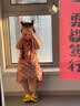 Shining Moment闪耀时刻 周岁礼服女宝宝女童衣服儿童旗袍夏季连衣裙短袖裙子 流彩唐韵-红袖添香旗袍连衣裙 90 （1-2岁） 实拍图