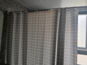 美居客干湿分离浴帘 北欧雅灰加厚加宽防水淋浴帘浴室隔断帘200*200CM 实拍图