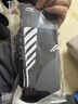 李宁（LI-NING）足球袜儿童长筒袜过膝防滑训练护腿板袜套高筒长袜子男 黑白-S 实拍图