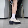斐月伽白色袜子女堆堆袜夏季薄款冰冰袜无骨月子袜日系中筒袜配小皮鞋 超值10双装【白色+黑色】 均码 实拍图