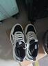 特步（XTEP）女鞋冬季皮面防水跑步鞋2025新款冬休闲老爹鞋轻便保暖运动鞋子女 帆白/黑/雪雾绿 38 实拍图