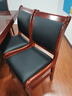 盛浪办公椅会议室会议椅子电脑椅培训椅久坐舒服座椅麻将椅橡木西皮 实拍图