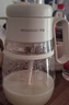 罗娅12叶刀榨汁机便携式榨汁杯1L大容量榨汁桶果汁杯果汁机水果机电动碎冰搅拌杯吨吨大肚杯 12刀樱花白 实拍图