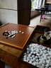 御圣五子棋围棋套装折叠木质围棋棋盘棋子学生成人用棋高档礼物送长辈 (托盘)折合盘黄+B型单面新云子 实拍图