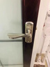 圣亿展卫生间门锁无钥匙通用型浴室锁厕所不锈钢锁洗手间室内锁门把手 【孔距110】-配锁舌边距35孔距40 不带钥匙【精抛精品】 实拍图