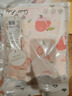 爱贝迪拉新生婴儿连体衣衣服夏季薄款初生满月宝宝蝴蝶衣纯棉夏装包屁衣 【夏季上新7A抗菌】甜渍蜜桃 66cm 【建议11—15斤】 实拍图