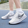耐克（NIKE）男鞋 26春季新款运动鞋透气网面鞋登山鞋休闲鞋缓震耐磨跑步鞋男 【限时特价】102-白色黑勾/晒图退10 42.5 （内长270mm） 实拍图