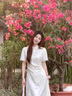 艾珠儿（Aizhuer）夏季女装2026年新款长裙国风少女新中式气质穿搭汉服旗袍连衣裙子 白色裙子 M 实拍图