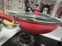特福（Tefal）炒锅不粘锅家用炒菜锅少油烟锅32cm炒锅佳温红心磁炉通用炒锅 实拍图
