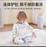 贝肽斯宝宝睡衣春秋夏季纯棉2025新款男女儿童家居服连体衣服套装 实拍图