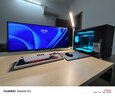 三星（SAMSUNG）34英寸 S50GC WQHD 100Hz HDR FreeSync 可壁挂 灵妙双屏 超广视角 高清 显示器 LS34C500GACXXF 实拍图