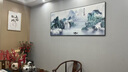 北欧空间家和万事兴客厅挂画新款牌匾中堂山水装饰字画农村堂屋大气 06款 家和-CT-1286 120*55（适合1.5米沙发） 实拍图