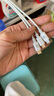 能适三合一数据线100W快充一拖三充电线6A手机充电器线三头适用华为小米苹果安卓tpyec闪充多头usb车载 【充电套装】象牙白100W三合一+快充头 1m 实拍图