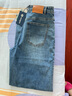 Navigare意大利小帆船牛仔裤女装春春秋季显瘦直筒裤薄款透气休闲长裤 牛仔蓝 XL 实拍图
