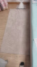 大江羊毛地毯卧室房间地垫床边地毯 香草白 80x160cm 实拍图