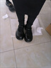 ZHR单鞋女经典复古玛丽珍鞋百搭日系jk女鞋厚底英伦皮鞋JF200黑色37 实拍图