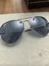 雷朋（RayBan）偏光太阳镜男女款眼镜经典飞行员墨镜0RB3689 【偏光】004/S2枪色镜框深蓝色偏光镜片 尺寸62 实拍图