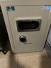 虎牌保险柜家用办公小型国标认证保险箱60cm指纹密码全钢防盗财务专用保密柜 金麒系列 白色  实拍图