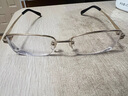 精工(SEIKO)眼镜框男款半框钛材远近视光学眼镜架HT01080 25 55mm金色/银钯色 实拍图
