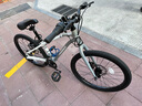 凤凰儿童自行车6到12岁8-10-15岁男女孩单车小学生变速山地车新款 【珊瑚灰】7级变速双碟刹 22寸【建议身高130-135cm】 实拍图
