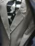 皮尔卡丹（pierre cardin）轻奢高档休闲西装外套男春秋季薄款修身韩版潮流单西上衣中青年 灰色便携西服建议大一码 M 170 实拍图