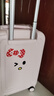 银座Hello Kitty 凯蒂猫正版联名行李箱20英寸小型旅行箱万向轮拉杆箱 实拍图