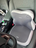汽车护腰增高坐垫腰靠一体四季通用座垫小个子司机座椅垫主驾驶垫 【双拼灰】回弹乳胶 【久坐不累】单个坐垫 实拍图