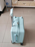 迪士尼（Disney）儿童行李箱拉杆箱女孩可坐骑寸宝宝登机旅行箱小男孩密码皮箱 131骑行加厚拉链款/太空蓝 18寸登机箱[可骑行可坐人+终身 实拍图