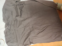 夏季纯棉短袖男女同款宽松休闲短袖T恤情侣潮流百搭ins圆领半袖 深灰色 5XL 200-215斤 实拍图
