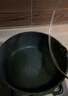卡罗特 炒锅麦饭石色不粘锅煎炒锅平底炒菜煎锅家用无油烟烹饪锅具 煎炒锅带盖 32cm 实拍图