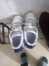 红蜻蜓男鞋包底皮面秋冬休闲鞋男老爹鞋厚底增高鞋子男WXA342463白蓝42 实拍图