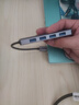 华硕（ASUS）USB3.0分线器扩展坞 高速4口HUB集线器拓展坞笔记本电脑一拖多转换器转接头延长线A431 实拍图