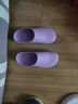 ANNO安诺 手术鞋手术室拖鞋防滑轻便工作鞋护士女护理防护鞋实验拖鞋 浅紫 37-38 实拍图