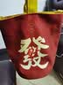 杭州灵隐直发新年红钱袋子招财斜挎手提包收纳单肩包桶包送闺蜜礼 招cai进宝小胖福【已过香】 实拍图